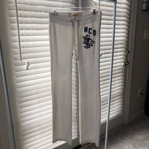 Hollister Cream Sweatpants